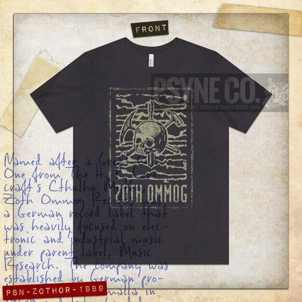 

Zoth Ommog Records 1989 F/B Vintage Men s T shirt XL