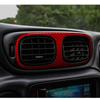 Real Carbon Fiber Car Accessories Trim Red Cover Soft Sticker For Chevrolet Trailblazer 2002 2003 2004 2005 2006 2007 2008 2009