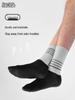 NUCKILY Anti-slip Compression Cycling & Running Socks, Unisex Mid-calf for All Seasons