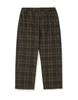 MMLG [Mmlg] Plaid Easy Pants (Brown)