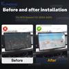 Per BYD Sealion 7 EV 2024 2025 Pellicola Protettiva Schermo di Navigazione Console Interna in Vetro Temperato HD Adesivo Anti-Graffio