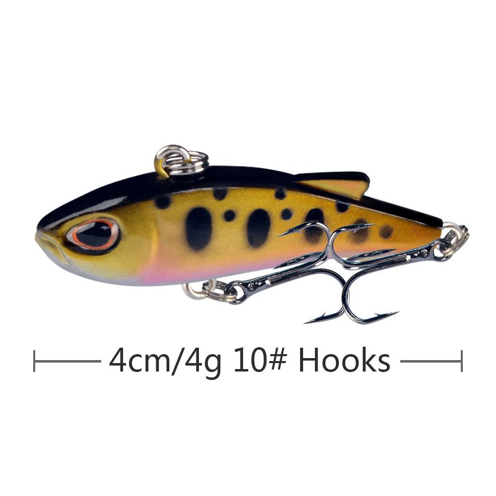 Fishing Long-range Mini VIB Metal Bait 4cm/4g Lure
