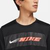 Nike Sports Lifestyle Series Logo Letter Splicing Breathable Short Sleeve T-Shirt Men Tops CZ1497-010