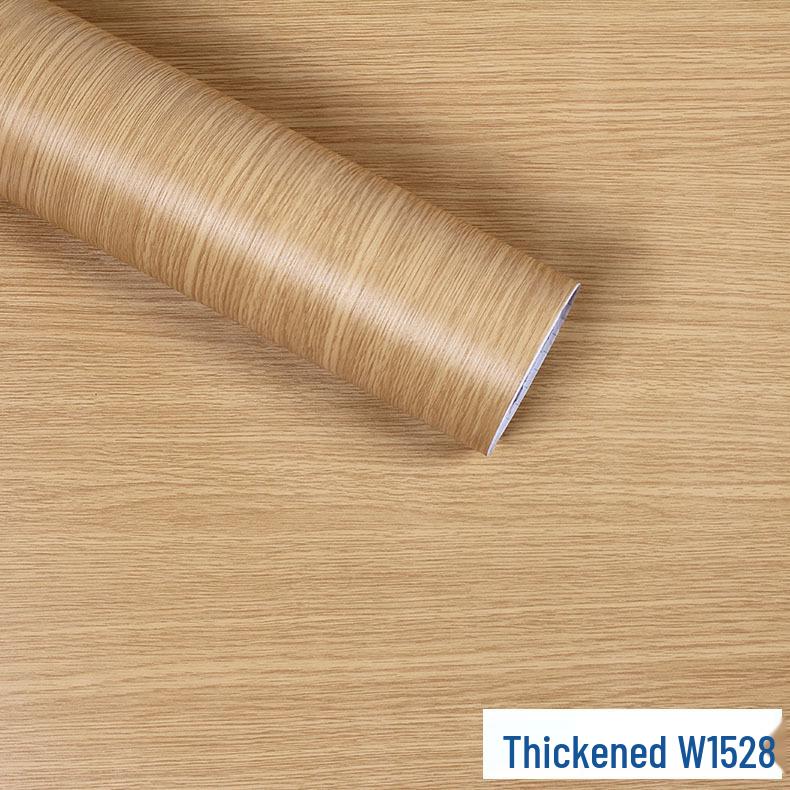 Self-Adhesive Wood Grain Waterproof Wallpaper for Furniture and Cabinet Renovation