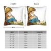 Art Sarah Kay Swing Girl Pillow Cover  Comfy Cushion Cover Funny Pillow Case For Office Car Home Decor