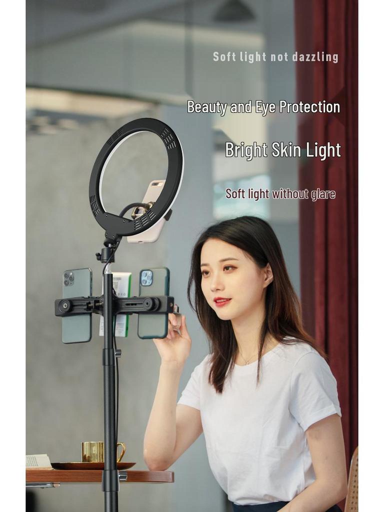 Telescopic Phone Holder Tripod for Live Streaming & Photography