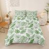 Palm Leaves Duvet Cover Twin King Size Hawaiian Tropical Leaves Bedding Set Jungle Botanical Leaf Comforter Cover for Kids Adult