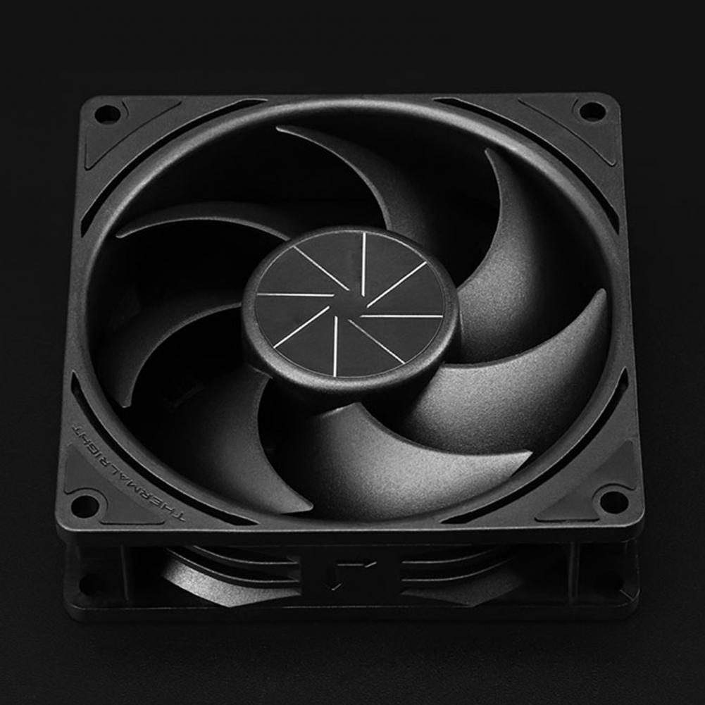 Computer Fan Efficient Heat Dissipation Chassis Fan with Intelligent Temperature Control Stable Silent Cpu Cooler for High-speed