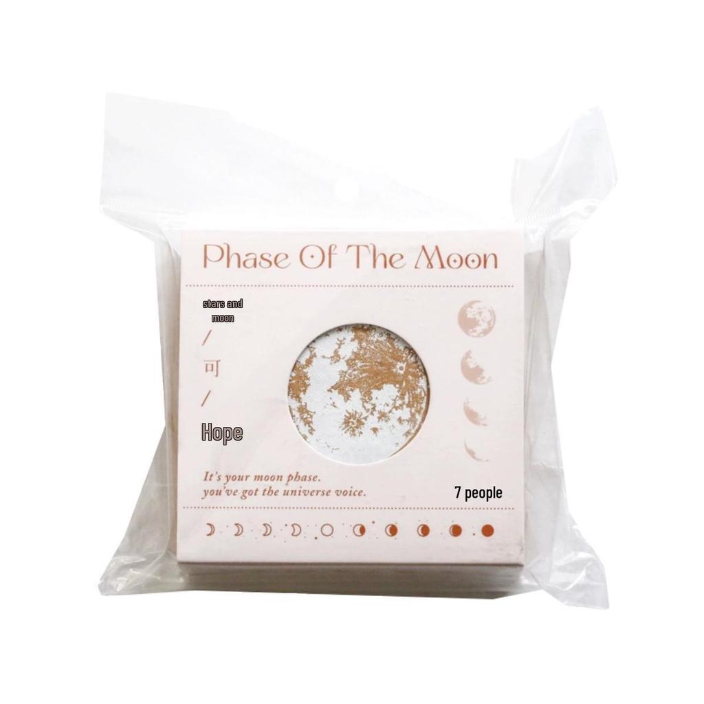 Herr. Papier Retro Romantisches Stempelset: 7 Stück zur DIY-Journaldekoration, 2 Stile verfügbar.