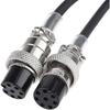 8Pin Female to 8 Pin Female Aviation Microphone Mic Cable for Transceiver MC-60 MC-60A MC-90 TS-2000