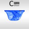Men's Underwear Shinny Satin Upturned Narrow-sided Briefs Low-rise Sexy Tight-fitting Half-wrapped Buttocks U-jerk 3D Pouch