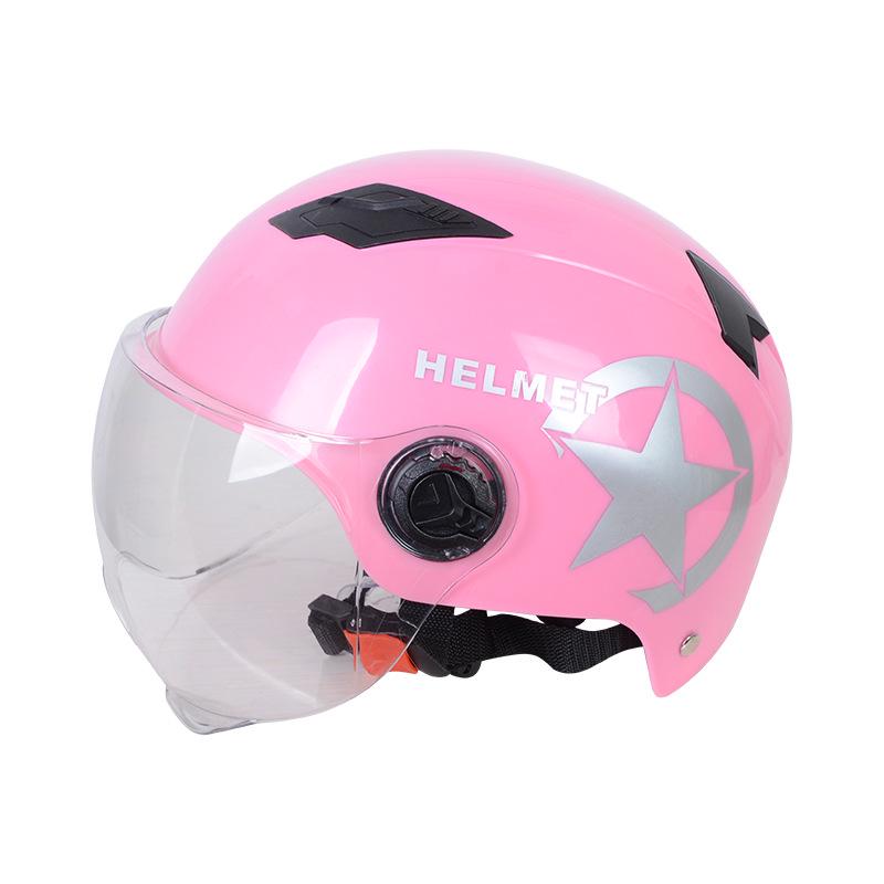 Unisex Ganzjahres-Elektrofahrzeughelm mit Sonnenschutz