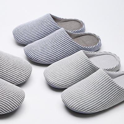 Autumn and Winter Soft Bottom Open Cotton and Linen Slippers Women's Wood Floor Non-slip Indoor Home Machine Washable Household Cotton Slippers