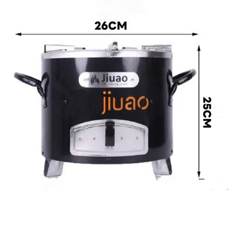 Stainless Steel Outdoor Firewood and Charcoal Camping Stove