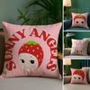Cartoon Hot S-Sonnies Pillow Case Plush Fabric Soft Double Sided Print Sofa Cushion Cover Throw Pillow Covers