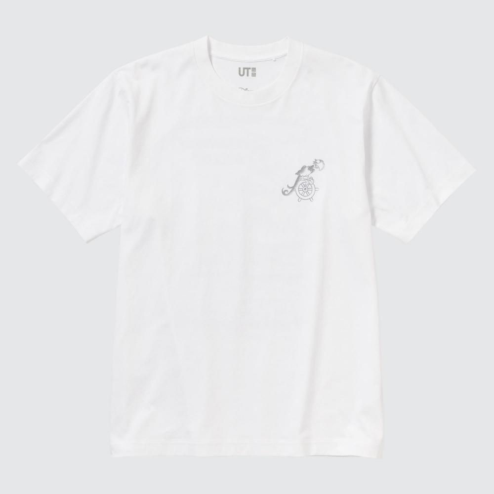 

UNIQLO JAPAN Футболка с рисунком Mickey Shines UT, короткий рукав, стандартный крой