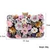 Elegant Floral Evening Bag for Brides and Special Occasions