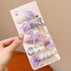 5Pcs Girls Cute Mermaid Ocean Hair Clips Starfish Shell Design Non Slip Grip For Daily Wear Birthday Parties Beach Trips