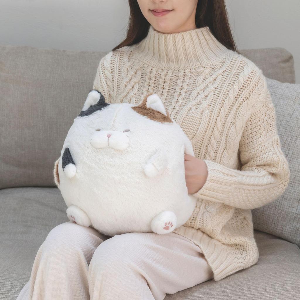 Livheart Rolling Hand Muff, Cat Affirmation, Calico Cat Sanma (Total Length: Approx. 22cm), Nap Cushion, Cat Merchandise, 34212-11