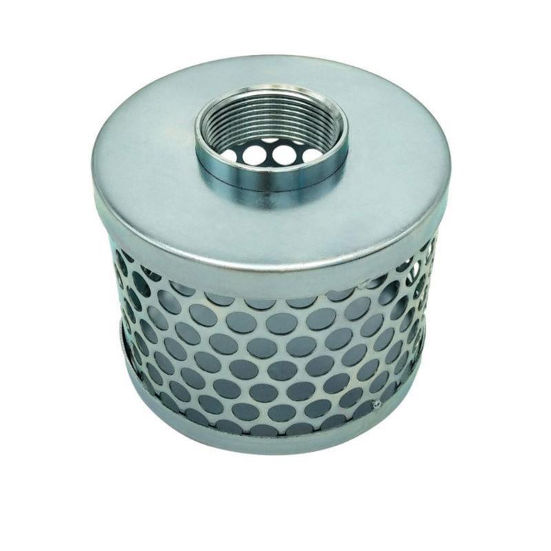 Corrosion Resistant Pump Suction Filter Strainer Basket With NPT Female Thread Reduces Solid Particles For Pump Systems