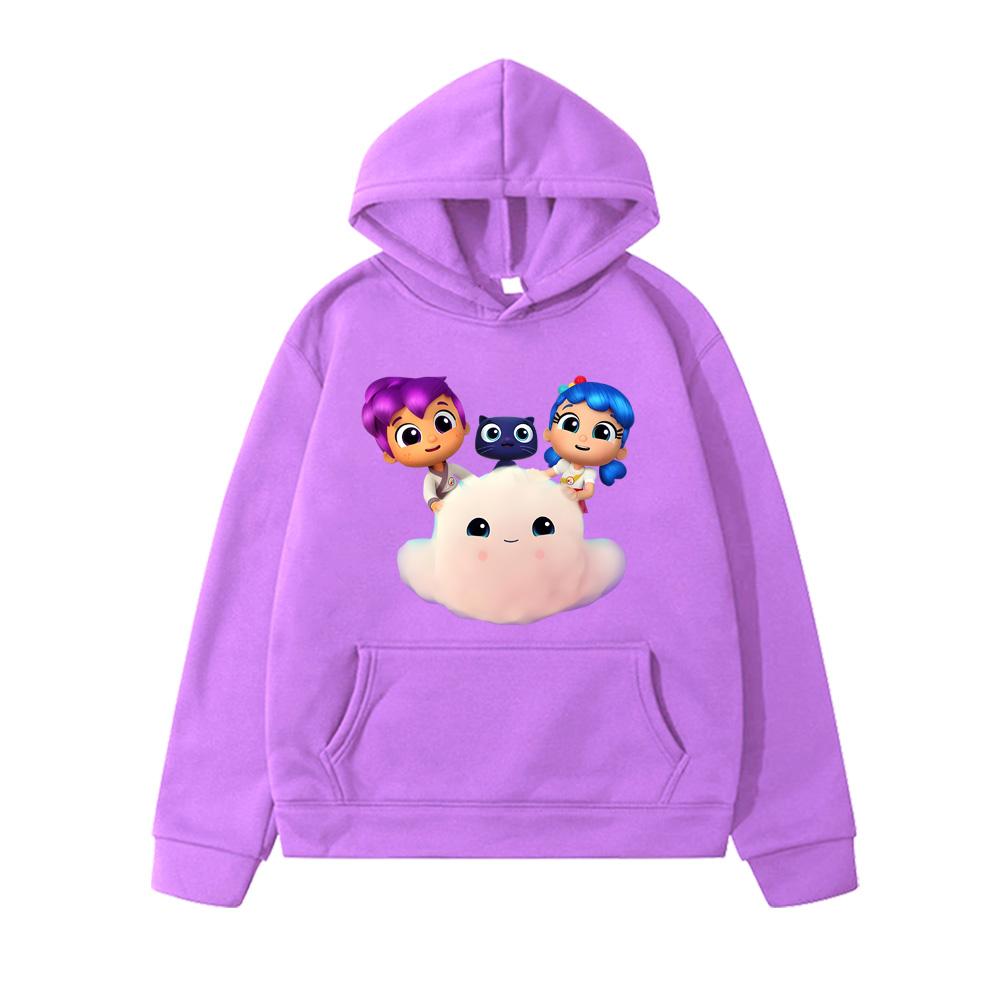 True and The Rainbow Kingdom Cartoon Print Autumn New Boys Hoodies boys girls Spring Kids Hooded Sweatshirts Kawaii Sportswear