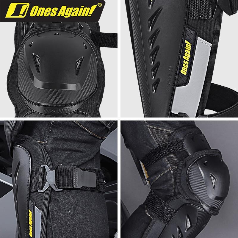 Motorcycle Knee Elbow Pads Set 4pcs Cycling Protective Gear Safety Equipment Adult Riders Outdoor Riding
