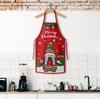 Christmas Apron Cooking Aprons Protect Clothes from Oil Stains and Splashes for Home Kitchen or Restaurant Staff