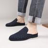 Fashion New Style Summer Flats Leisure Walk Half Slippers Outdoor Male Half Drag Handmade Lazy Shoes Sandals Fashion Men's Muller Shoes