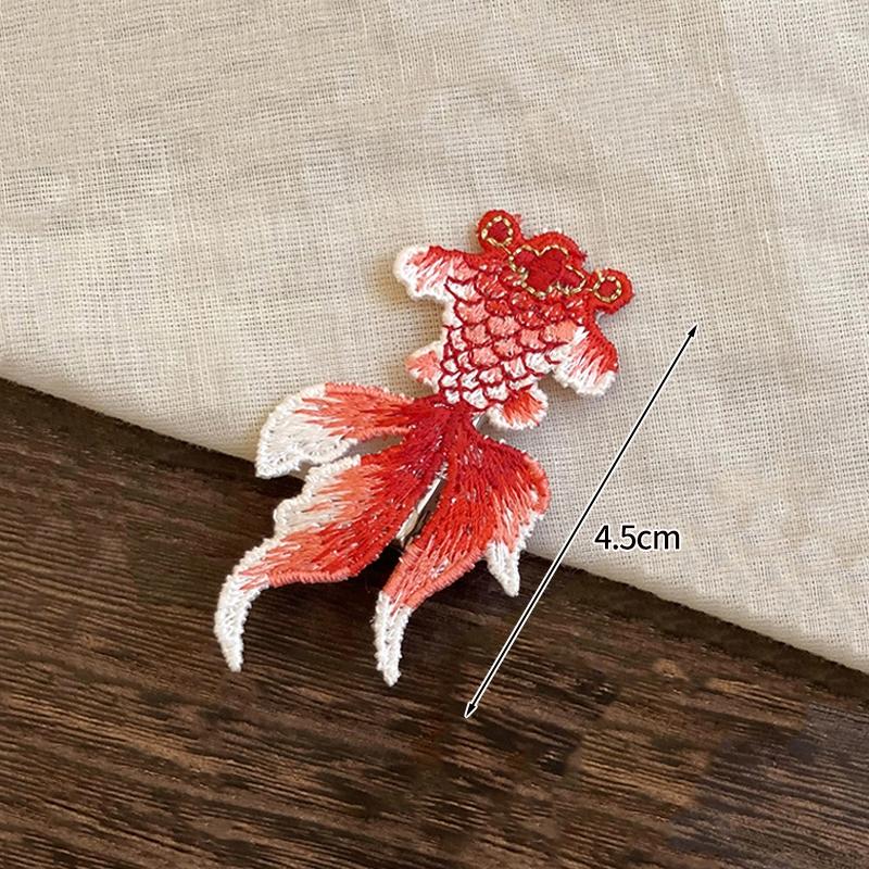 

Chinese New Year Hair Clips New Year 2025 Headband koi carp koi fish Hairpin Kids Chinese Spring Festival Hair Headwear