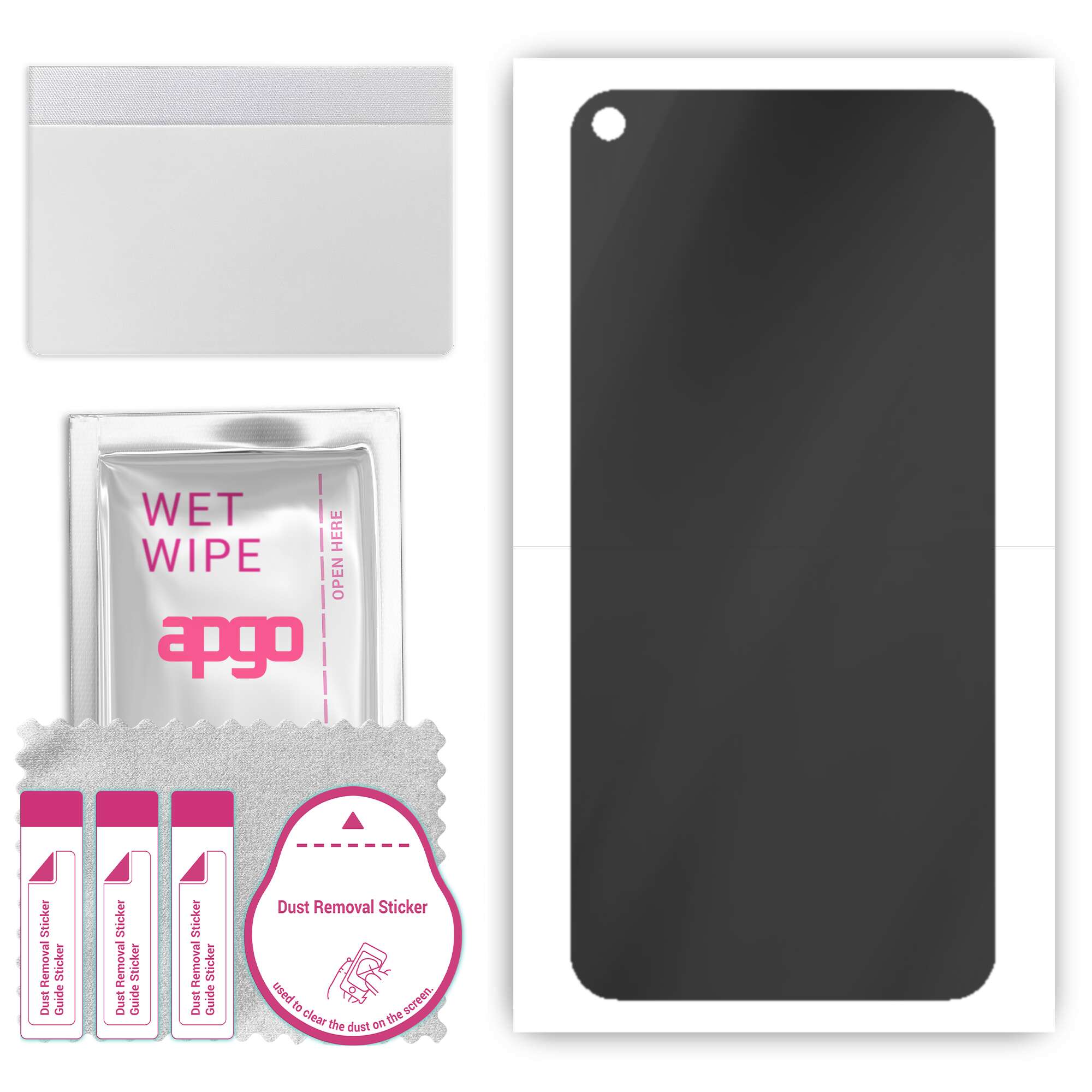 

apgo Hydrogel Privacy Matte Screen Protector for Vivo Y70t, Anti Spy, Hydrogel Film, Flexible, Soft TPU with positioning layer easy installation