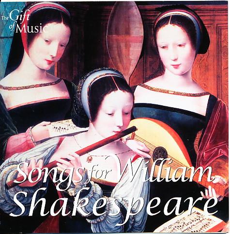 

CD SARA STOWE MATTHEW SPRING SHARON Songs For William Shakespeare CCLCDG1006 The Gift Of Mus 2000 UK Classical Used
