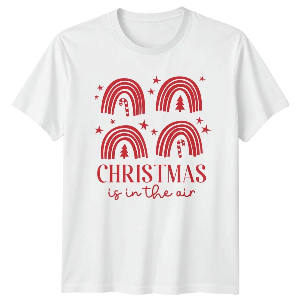 Christmas Is In The Air Christmas Holidays Unisexs TShirt Unisexs Tee Graphic Top S