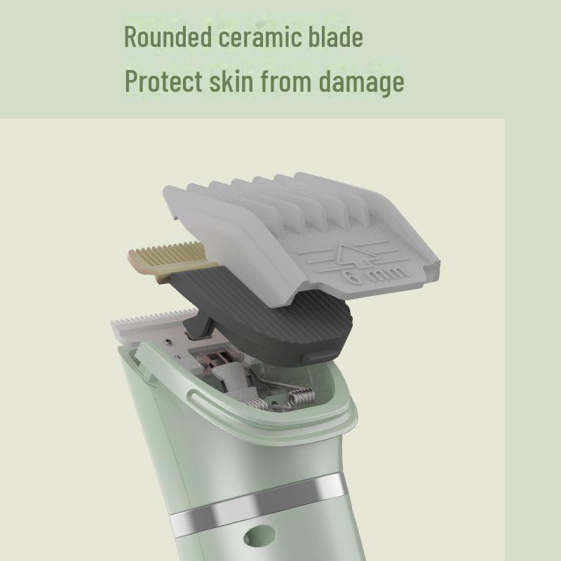 Neues 4-in-1 Hochleistungs-Haustierpflege-Set des Herstellers: Elektrischer Hundepflegeschneider, Elektrischer Nagelschleifer und Rasierschneider.