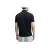 Fila Solid Color Fitted Short Sleeve Polo Shirt Men Tops Black F11M422114F-BK