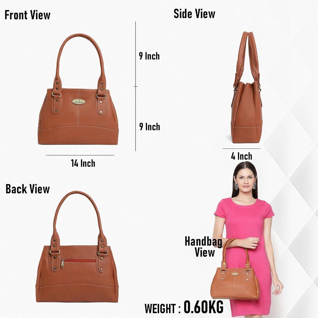 Women's Catlin Faux Leather Handbag (Large)