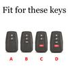 Abs Key Cover Case For Toyota Camry Rav4 Highlander Avalon C-Hr Prius Corolla Gt86