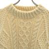Blarney Woollen Mills 90er Made in Ireland Alter Langarm Fischerpullover Damen Gebraucht