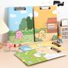 Cute Cartoon A4 Document Clipboard & Writing Pad