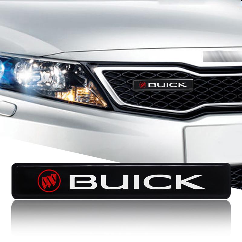 Automobilio priekinių grotelių lipdukas Ženklelis Priekinių grotelių R LINE Emblema LED šviesa Buick Regal Lacrosse Avenir Envision Angkola Anthem Cascada Avista Riviera