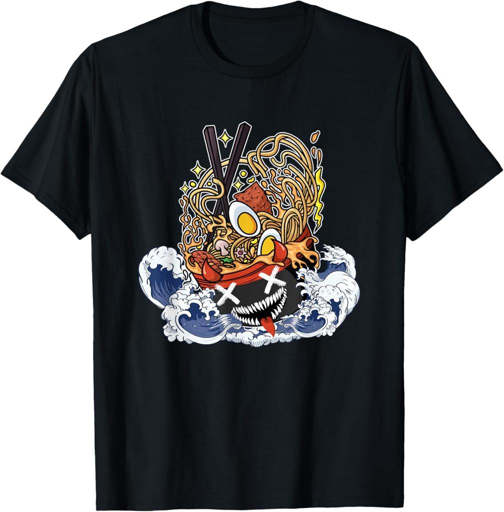 Great Ramen Devil Bowl Japanese Noodles Ramen Life T-Shirt