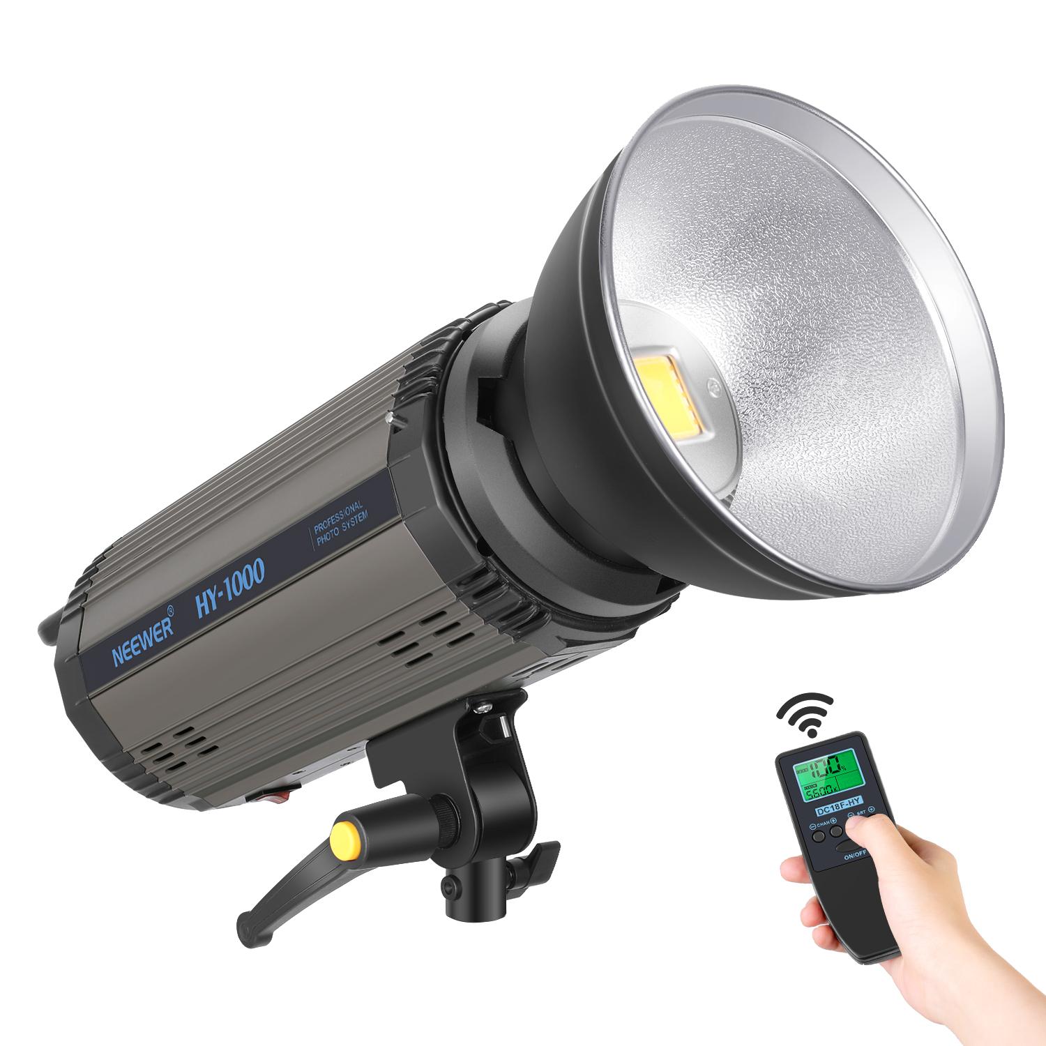 

Neewer 100W 5600K Dimmable LED Video Light with Remote Control with LCD Display for Photo Studio Portrait Product Photography Video Shooting