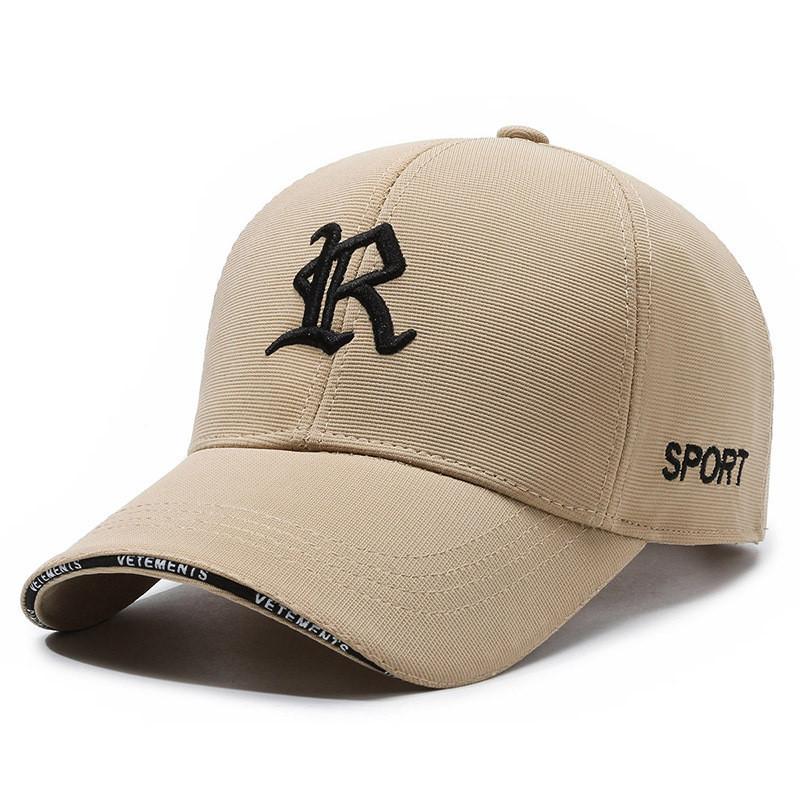 Polyester Baseball Cap With Extended Brim Sun Protection For Men Women In Spring Autumn