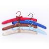 1PC Satin Padded Clothes Hanger Silk Wrapped Coat Rack Wrinkle Non-slip Coat Hanger Dress Clothes Sponge Hanger