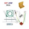 12V/24V Car Fuel Heater Glow Plug Repair Kit