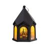 Luminous Witch Skeleton Night Light Mini Candle Wind Lantern Merry Halloween Decor  Ghost Festival