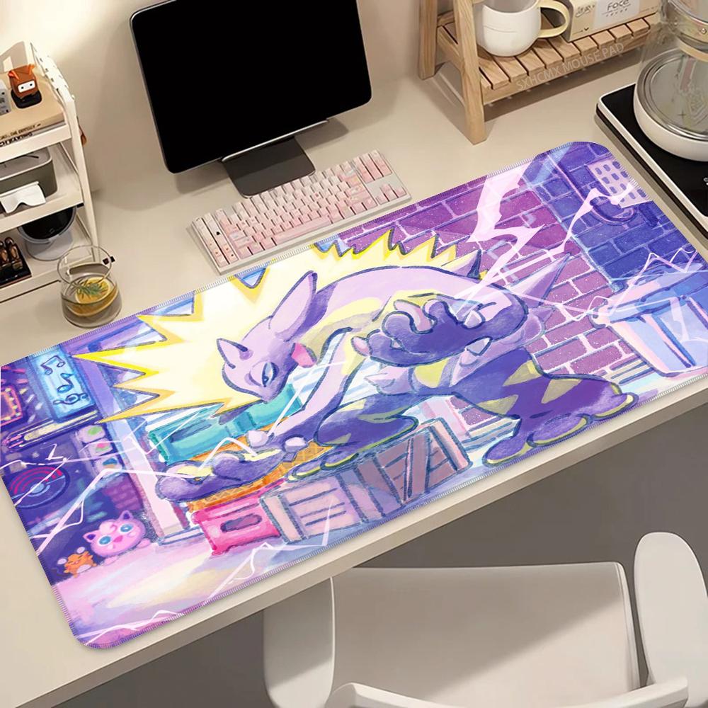 Anime Mouse Pad Colorful Gamer Cabinet P Toxtricity Mousepad Keyboard Rug Laptop Gaming Accessories Rubber Desk Mat