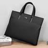Pasta Masculina de Negócios Leve Bolsa de Mão Grande Capacidade Bolsa para Computador de Mão Bolsa de Ombro Casual Bolsa Transversal