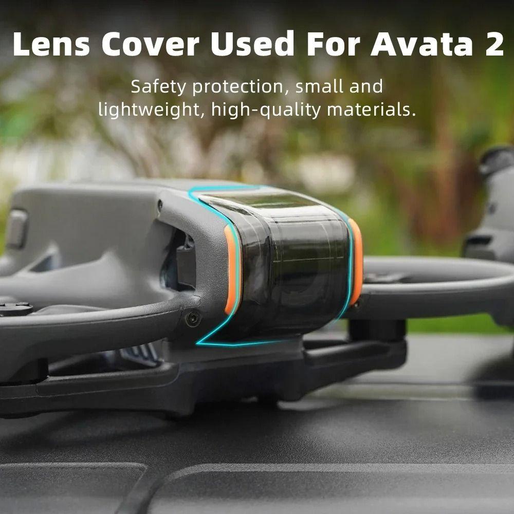 Shockproof Camera Lens Cap Scratch-Resistant Protector Shell for DJI Avata 2 Lens Protection