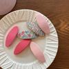 Cute Floral Cloth Oval Hairpins Set Women Girls Kids Hair Clips Pin Barrettes Accessories Hairclip Hairgrips Headdress Ornaments