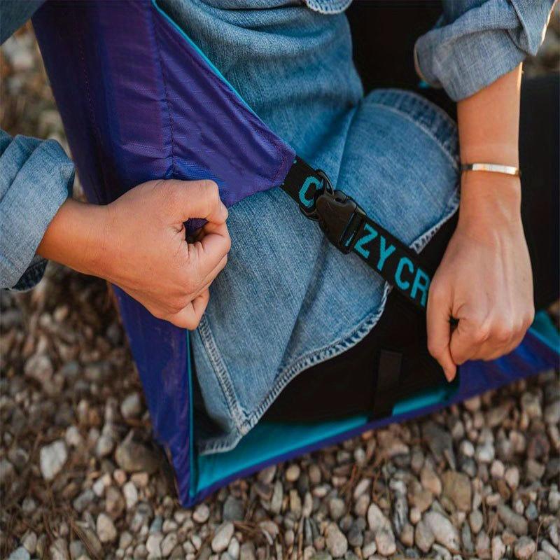 Przenośne krzesło kempingowe Piknikowe siedzisko zewnętrzne Poduszka, Gruba wodoodporna poduszka Oxford, Składane krzesło Outdoor Artykuły dla entuzjastów pieszych wędrówek